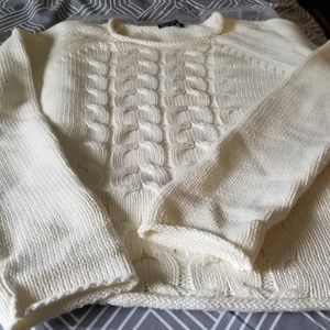 J.Crew cream color cotton sweater